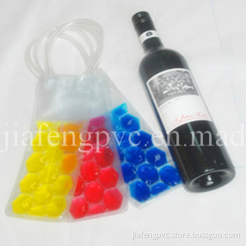Liquid PVC Ice Bag with Colorful Liquid